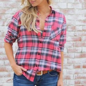 Milo Flannel Plaid Shirt